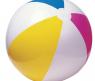 Надувной мяч Gloossy Panel Ball "Цветные дольки", 61 см