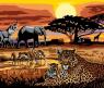 Раскраска по номерам «Африка», 40 x 30 см
