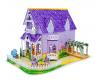 Пазл 3D "Пурпурный домик для куклы", 100 элементов