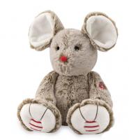 Мягкая игрушка "Руж" - Мышка, песочная, 31 см