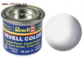 Эмалевая матовая краска Revell Color, белая