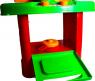 Детская кухня с аксессуарами, красно-зеленая