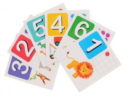 Набор обучающих карточек "IQ малыш" - Считаем от 1 до 12
