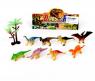 Игровой набор фигурок "Динозавры", 9 предметов