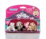 Набор из 4 мини-игрушек Beanzees - Медведь, енот, кролик, песик