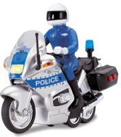 Инерционная модель полицейского мотоцикла Police (свет, звук)