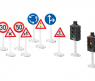 Игровой набор "Светофоры и дорожные знаки", 8 предметов