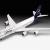 Сборная модель "Самолет Boeing 747-8 Lufthansa "New Livery", 1:144