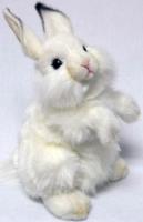 Кролик белый, 32 см