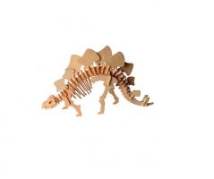 Сборная деревянная модель "Динозавры" - Стегозавр серия Ж