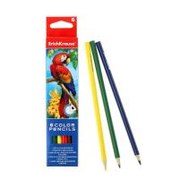 Цветные трехгранные карандаши Art Berry, 6 цветов