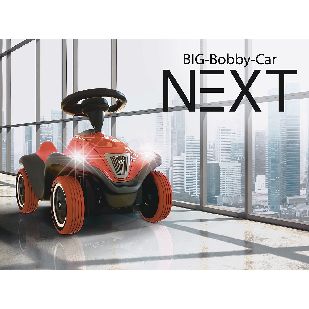Каталка-машинка Next - Bobby Car (свет, звук), красная