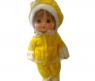 Кукла "Женечка", в желто-белом, 30 см