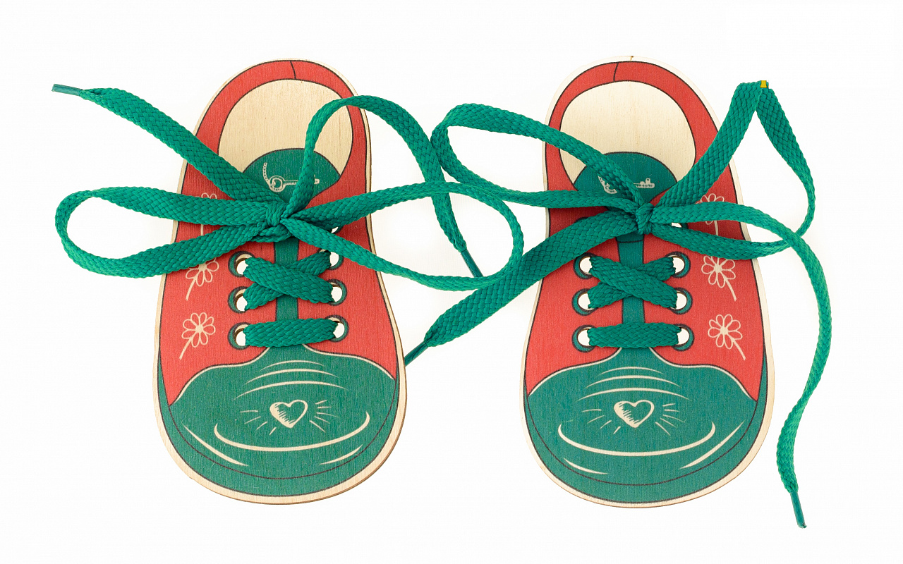 Ботинки со шнурками для детей