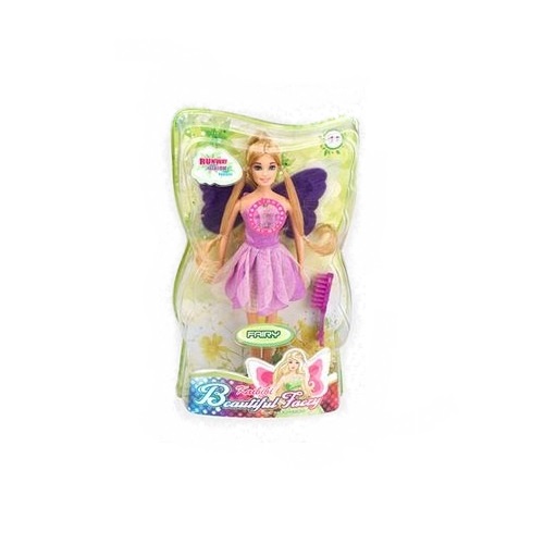 Кукла Beautiful Fairy крыльями (свет), в сиреневом