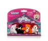 Набор из 4 мини-игрушек Beanzees - Мышка, котик, медведь и песик