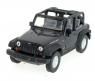 Масштабная модель автомобиля Jeep Wrangler Rubicon, черный, 1:34-39