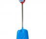 Лопата для снега "Веселые забавы", голубая, 76.5 см