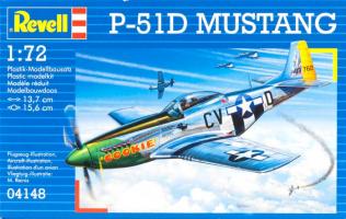 Самолет P-51D Mustang, 1:72