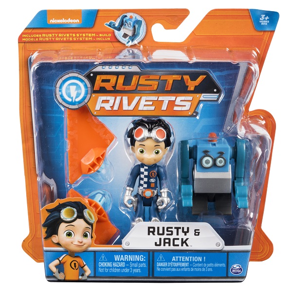 Строительный набор Rusty Rivets с фигуркой героя, малый