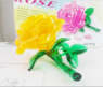 Кристальный 3D пазл "Роза", 44 дет.