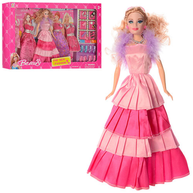 Кукла Beauty с набором одежды и аксессуарами, 29 см