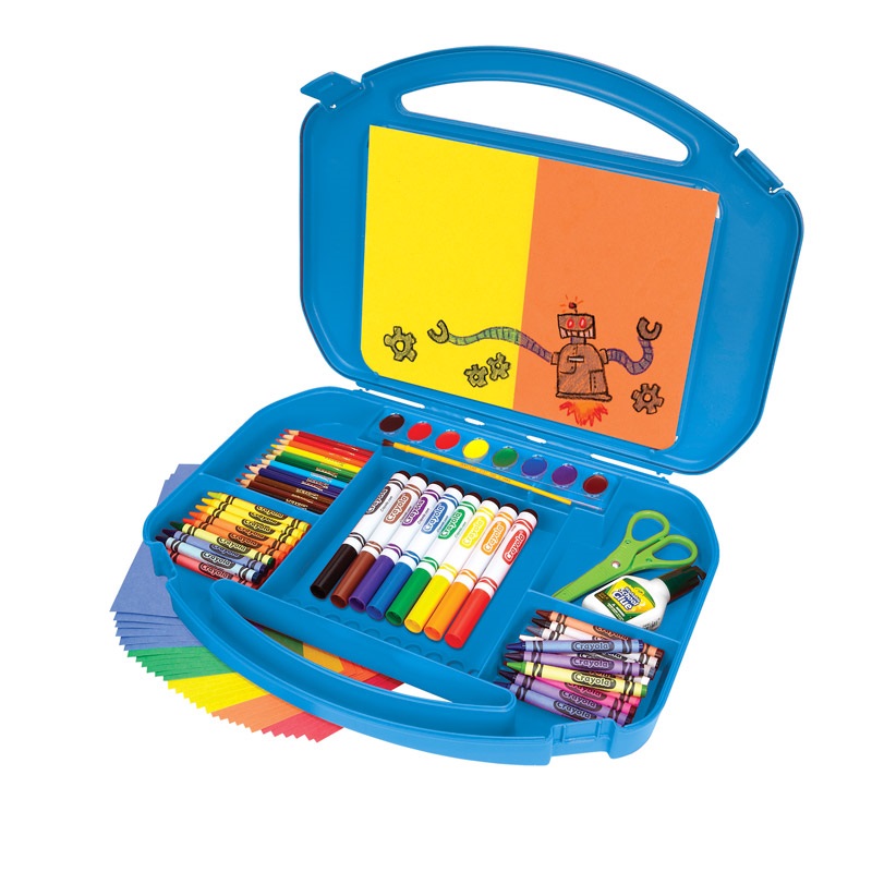 Набор для творчества Crayola в чемоданчике, синий