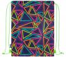 Мешок для обуви "Разноцветные треугольники", 46 х 36 см