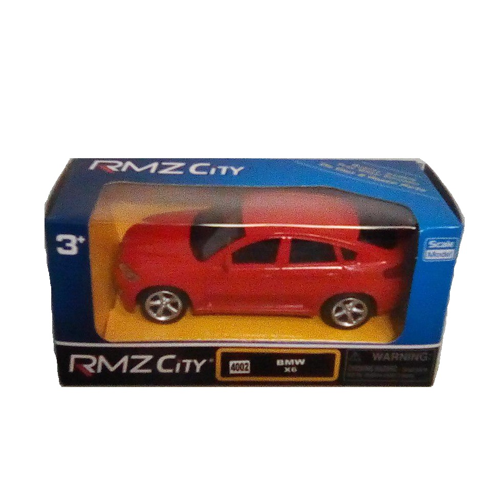 Коллекционная модель автомобиля BMW X6, красная, 1:43
