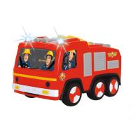 Машинка "Пожарный Сэм" - Пожарная машина Юпитер (свет), 14 см