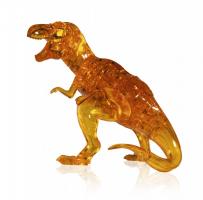 Кристальный 3D-пазл "Динозавр", желтый, 50 элементов