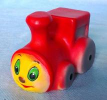 Резиновая игрушка "Маленький паровозик"