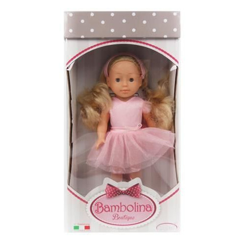 Кукла-пупс Bambolina - Boutique, в розовом, 30 см