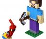 Конструктор LEGO Minecraft "Большие фигурки" - Стив с попугаем
