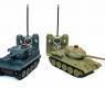 Радиоуправляемый танковый бой "T-34 и Тигр" (на аккум., свет, звук), 1:32