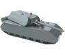 Сборная модель немецкого сверхтяжелого танка "Маус", 1:100