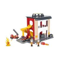 Игровой набор "Пожарное отделение" (свет, звук), 12 предметов