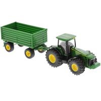 Детский трактор с прицепом Farmer, зеленый, 1:50