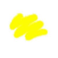 Акриловая краска для раскрашивания моделей "Желтая", 12 мл