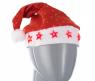 Новогодняя шапка Деда Мороза с мигающими звездами "Ночное небо", 28 х 30 см