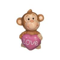 Фигурка "Забавная обезьянка" с сердечком
