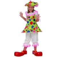 Карнавальный костюм клоунессы, 7-10 лет