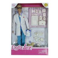 Кукла "Дефа Люси" - Ветеринар с 2 собачками и аксессуарами