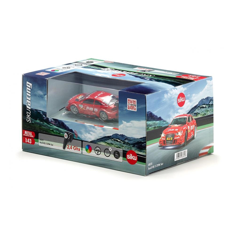 Машинка р/у Audi RS5, красная, 1:43