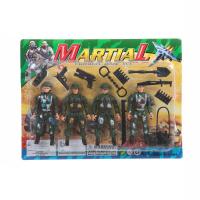 Набор солдатиков Martial, 4 фигурки
