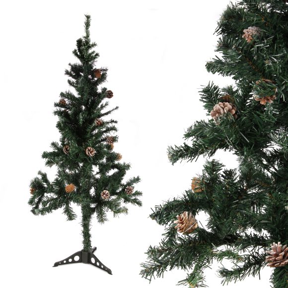 Новогодняя елка с шишками, 150 см