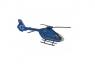 Игрушечный вертолет, синий, 13 см