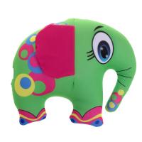 Мягкая игрушка-антистресс "Слон", зеленая, 33 см