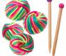 Набор для вязания спицами Knit & Wear - Разноцветные шарф и шапочка