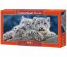 Пазл "Снежные леопарды", 600 элементов